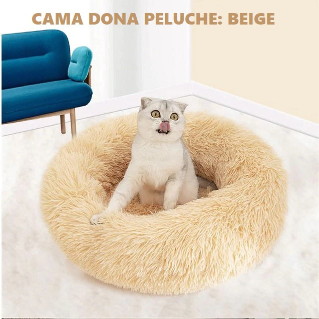 Cama Dona Peluche Suave Para Perro & Gato🐶🐱