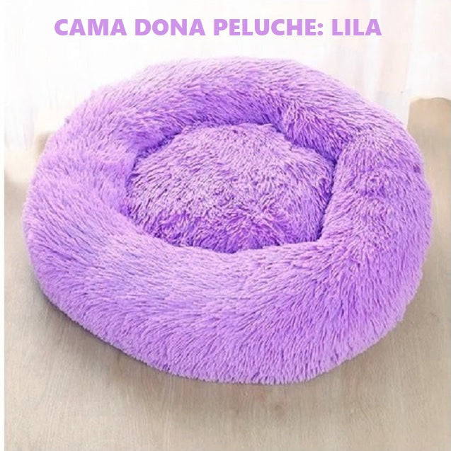 Cama Dona Peluche Suave Para Perro & Gato🐶🐱