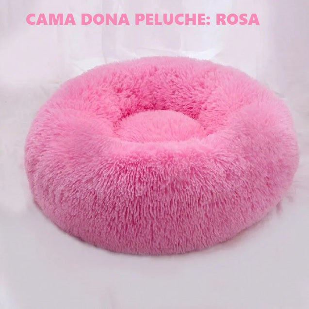 Cama Dona Peluche Suave Para Perro & Gato🐶🐱