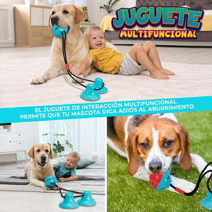 JUGUETE ANTIESTRÉS DOBLE VENTOSA PARA PERROS 🐶