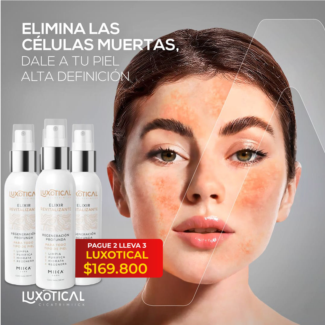 LUXOTICAL 🧖‍♀️ Elixir Facial Revitalizante (Todo Tipo de Piel)